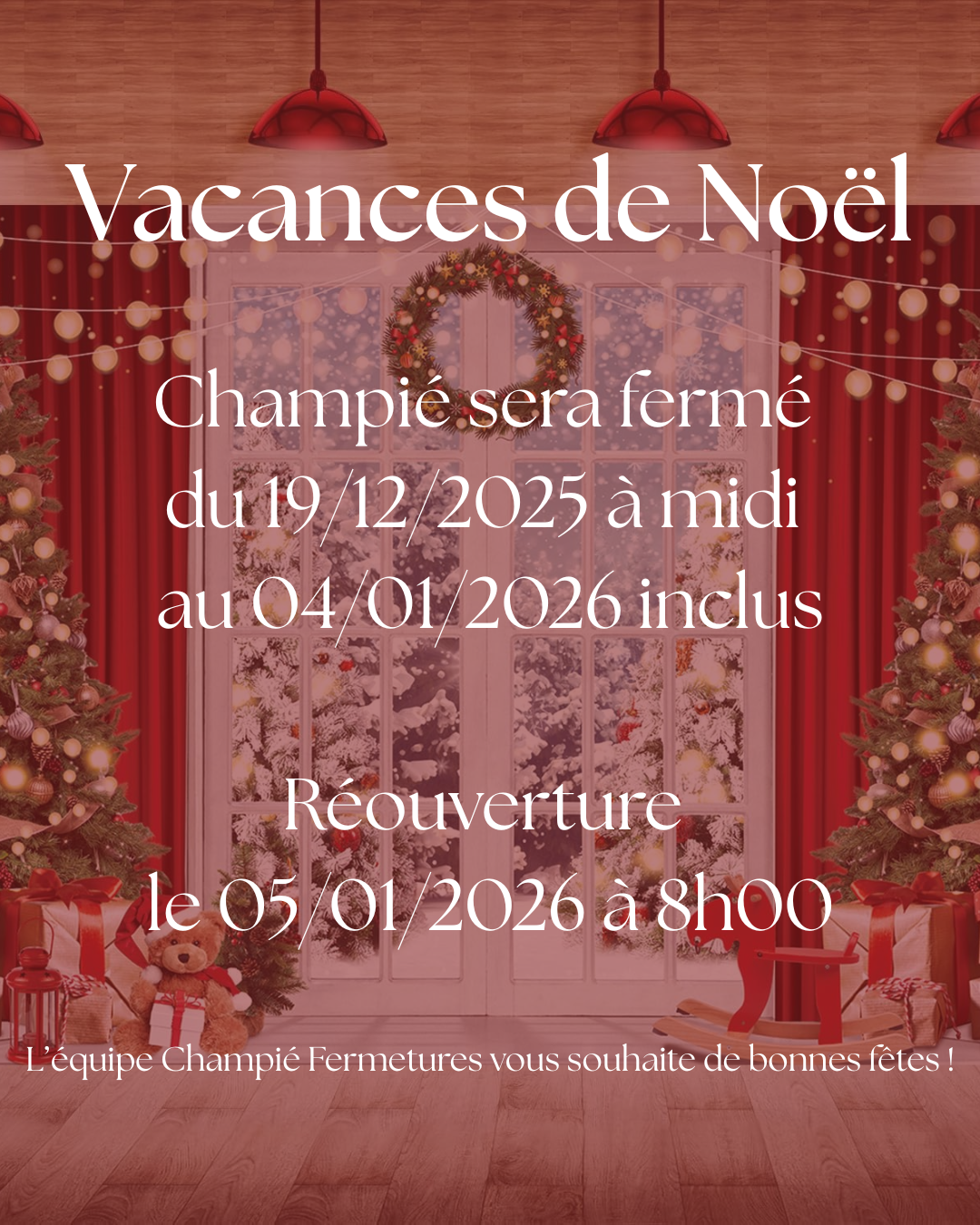Vacances de No&euml;l