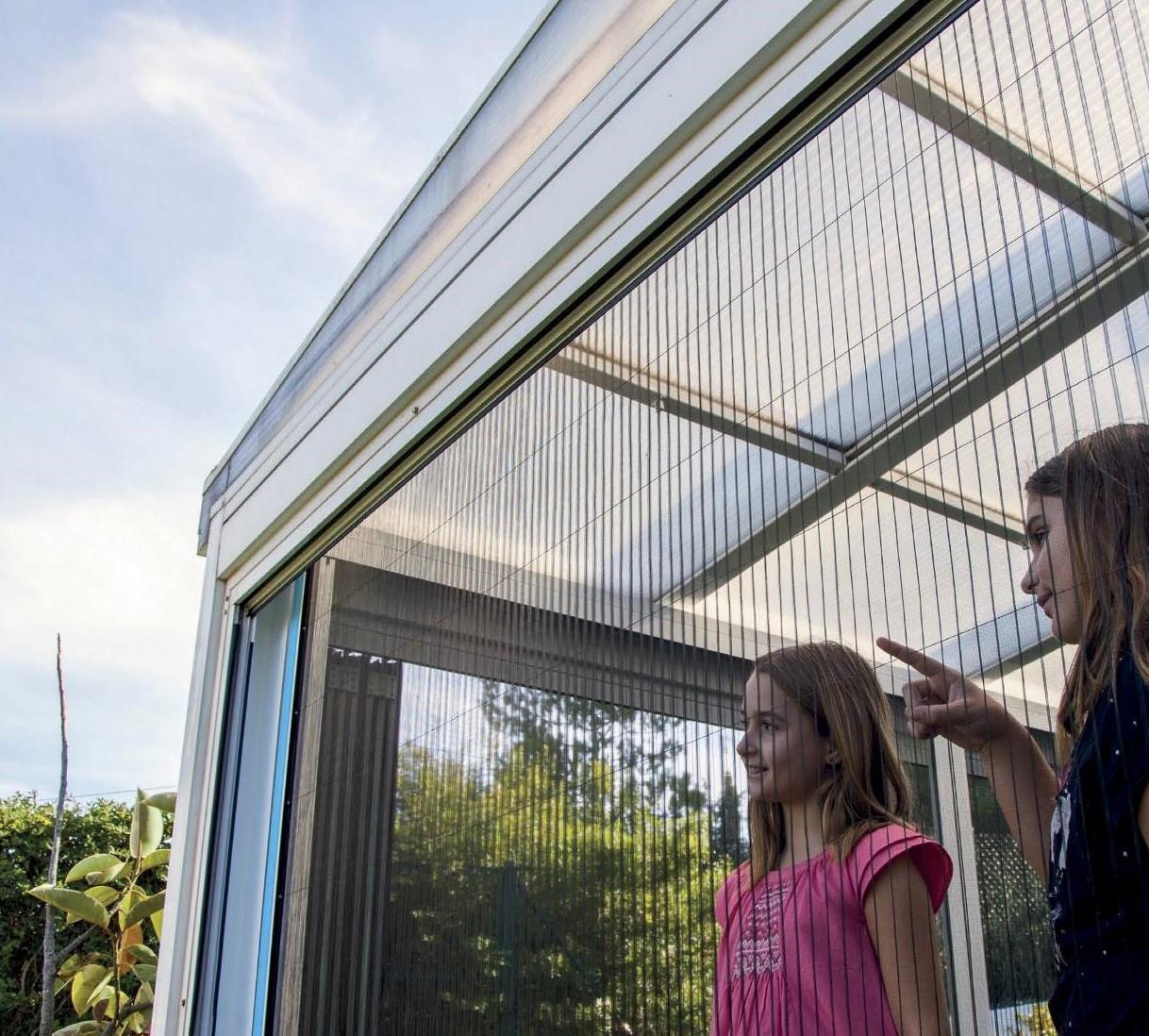 Moustiquaire plissée latérale Basique/XL